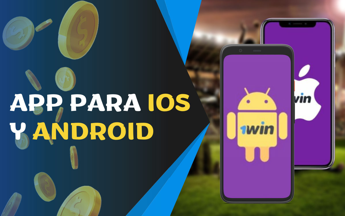 1win se puede utilizar con tu smartphone Android e IOS